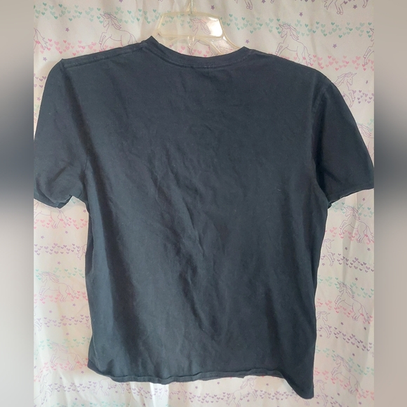 Womens Black Tupac Tee Shirt Sz Medium - Picture 2 of 5